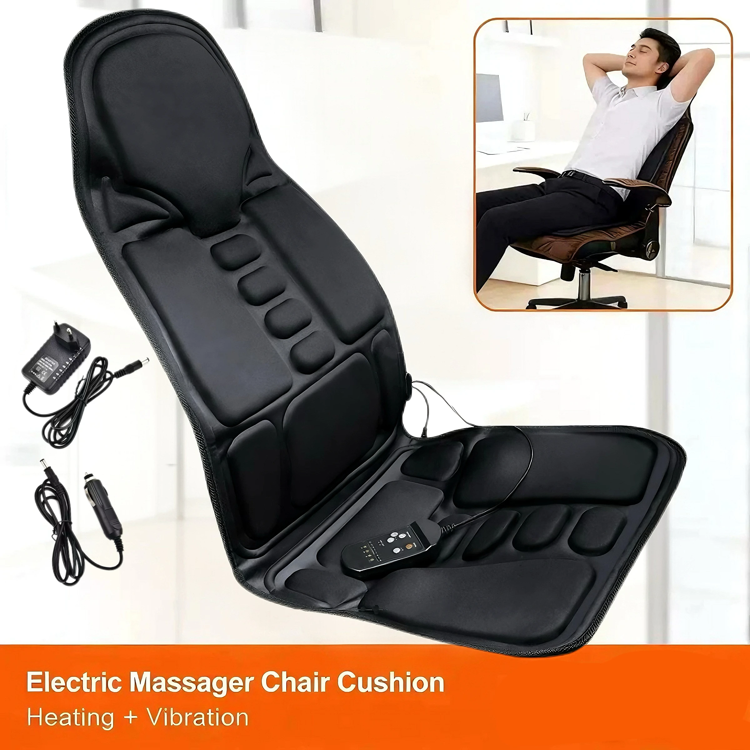Office Chair - Masaj Koltuğu Minderi Isıtma Titreşimli Tüm