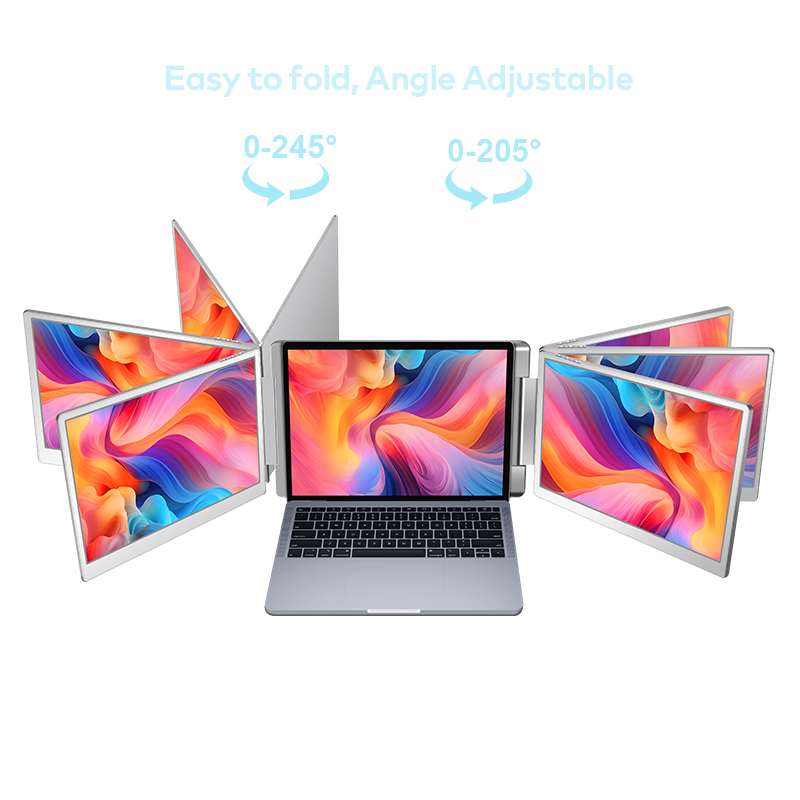 Monitor Stand - Çift Ekranlı Taşınabilir LCD Monitör 14