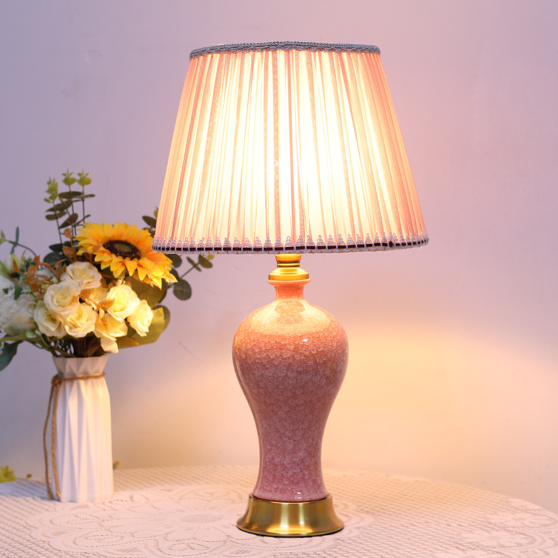Desk Lamp - Jingdezhen seramik vazalı masa lambası, Çin