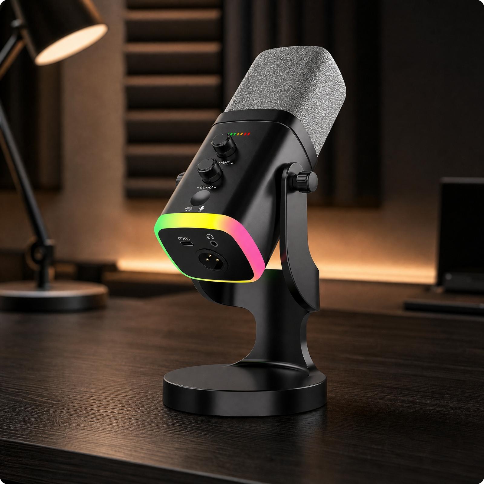 Standing Desk - Masaüstü Kullanımlı, RGB Aydınlatmalı ve Masa