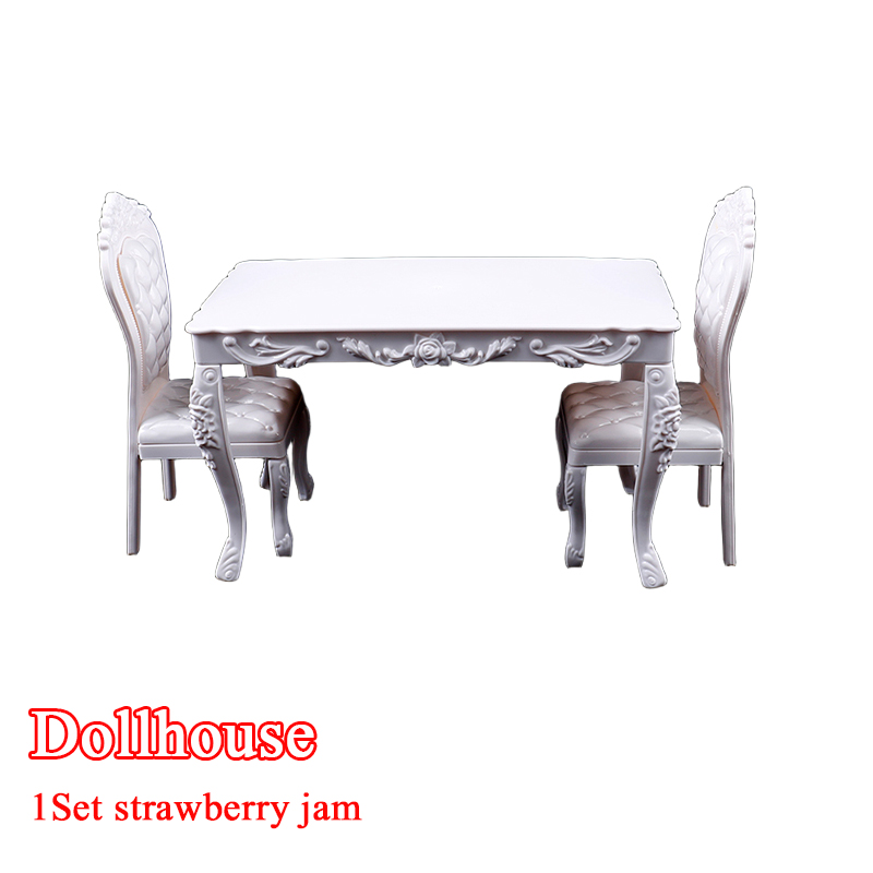 Office Stool - Dollhouse 1:6 Mutfak Mobilyaları Yemek Masası