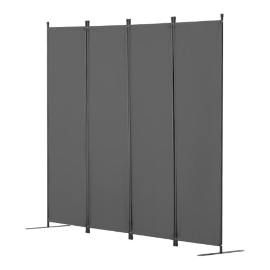 Partition Screen Divider - 4 Panelli Kumaş Oda Bölücü Ofis