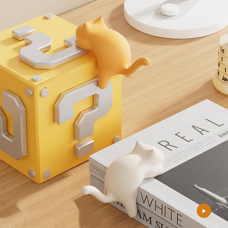 Office Furniture Brands - 3/4 Adet Sevimli Kedi Şeklinde Masa