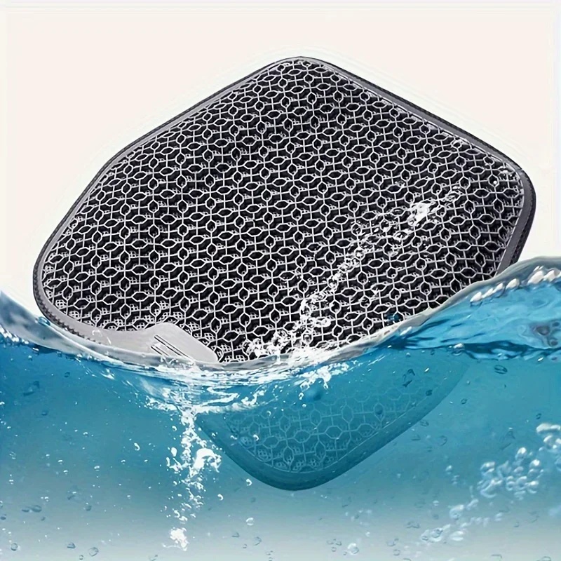 Office Chair Cushion - Ergonomik Petek Desenli Jel Sandalye Minderi,