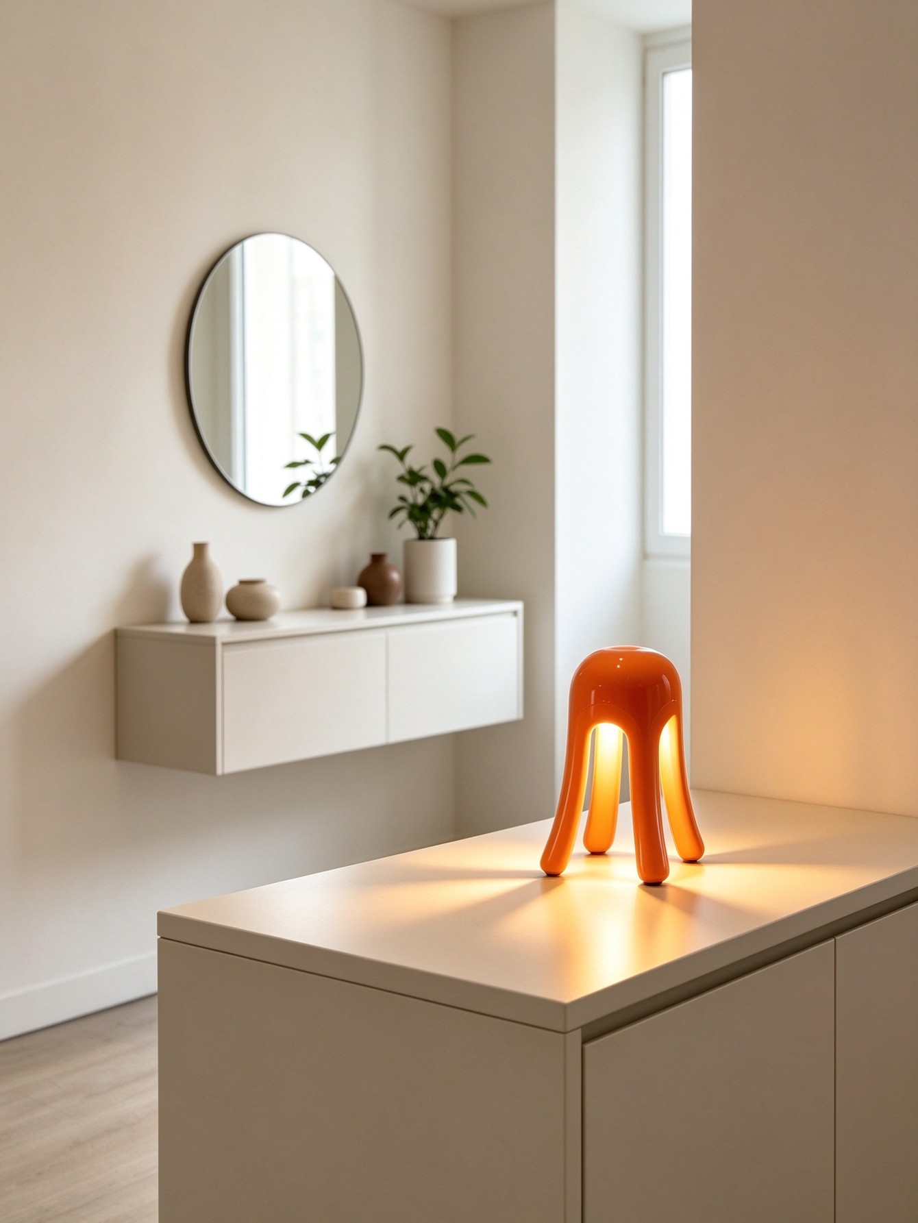 Desk Lamp - Kompakt boyutu ve sağlam tabanı sayesinde