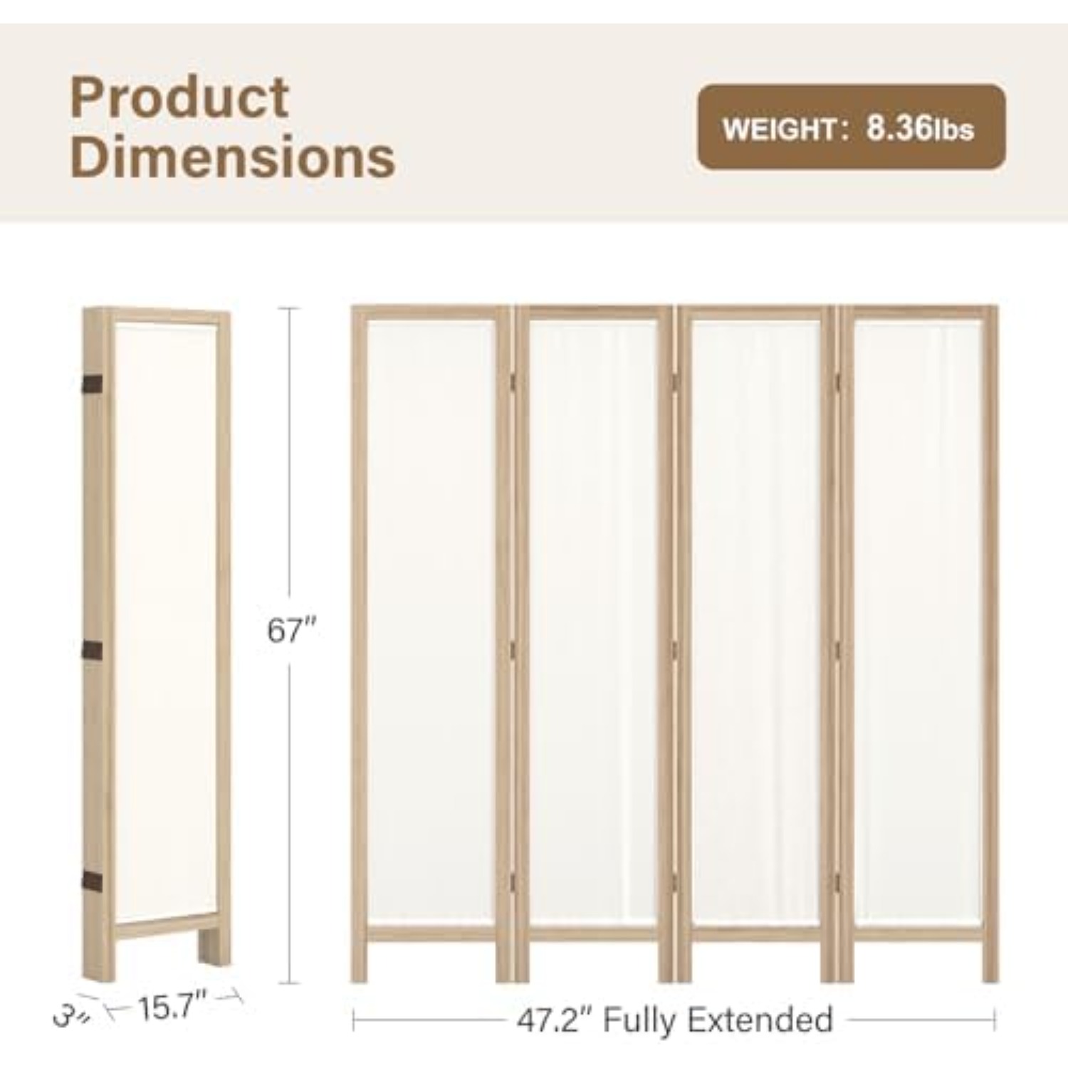 Keten Oda Bölücü Gizlilik Perd - Partition Screen Divider incelemesi ve fiyatı